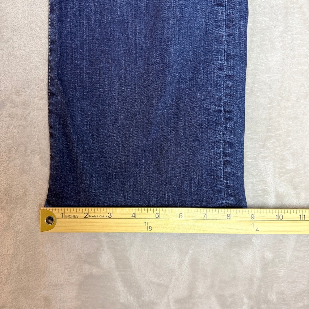 American Eagle Favorite Boyfriend Jeans Womens 4 Regular Blue Bootcut Stretch - Picture 13 of 15